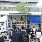 地震体験車がやってくる！～防災グッズの紹介や試食、クイズにも挑戦！～